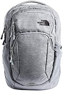 The North Face Pivoter Backpack, Mid Grey Dark Heather/TNF Black, One Size