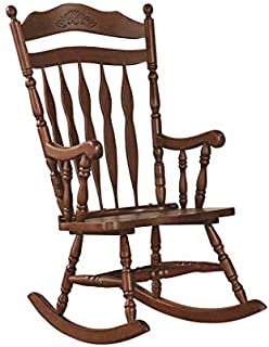 Windsor Rocking Chair Medium Brown