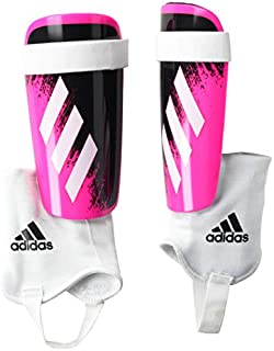 adidas Youth X 20 Match Shin Guards Shock Pink/White/Black Medium