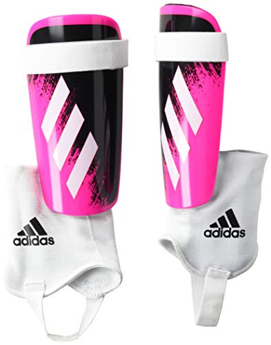 adidas Youth X 20 Match Shin Guards Shock Pink/White/Black Medium