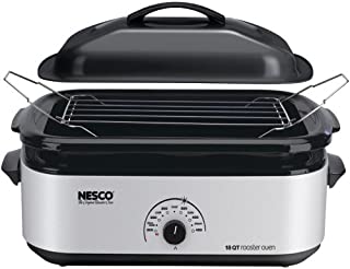 Nesco 4818-47 18 qt. Roaster Oven - Silver finish