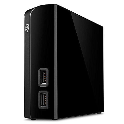 Seagate Backup Plus Hub 8TB External Hard Drive Desktop HDD  USB 3.0, 2 USB Ports, for Computer Desktop Workstation PC Laptop, 2 Months Adobe CC Photography (STEL8000100)