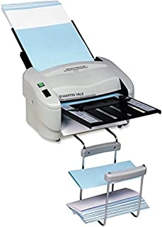 Martin Yale P7400 RapidFold Automatic Feed Desktop Folder, Feed Tray Holds up to 50 Sheets of Paper, Folds 8 1/2