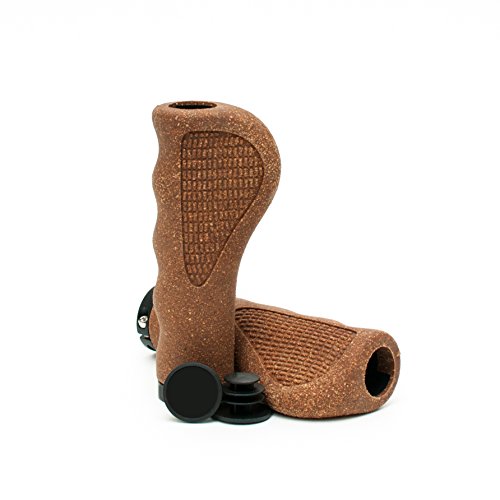 Asti Natural Cork Foam Bicycle Grips