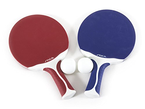 STIGA Flow Outdoor 2-Player Table Tennis Set Includes Two Outdoor Rackets and Two Outdoor Balls