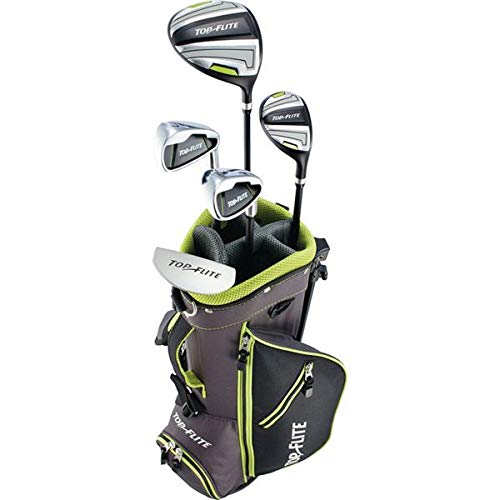 New 2019 Top-Flite Junior Boys Youth Golf Complete Set for Ages 5-8 Years Old - Height 46-52'' (Right)