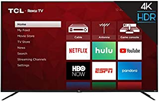 TCL 75S425 75 Inch 4K UHD HDR Smart Roku TV