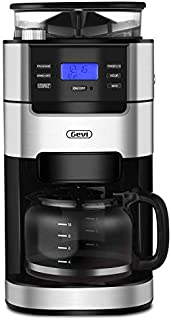 10-Cup Drip Coffee Maker, Grind and Brew Automatic Coffee Machine with Built-In Burr Coffee Grinder, Programmable Timer Mode and Keep Warm Plate, 1.5L Large Capacity Water Tank, Removable Filter Basket, 950W, Black1