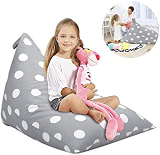 Aubliss Stuffed Animal Storage Bean Bag Chair Cover