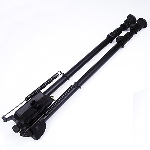 FeelRight 13-27 inch Long Range Hinged Base Tilt Rifle Bipod