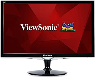 ViewSonic VX2452MH 24 Inch 2ms 60Hz 1080p Gaming Monitor with HDMI DVI and VGA inputs, Black