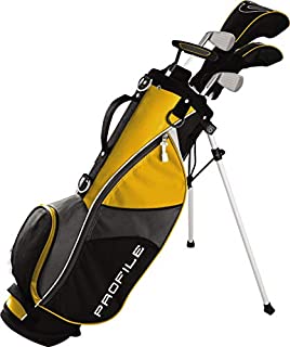 Wilson Golf Profile JGI Junior Complete Golf Set  Medium, Yellow, Right Hand