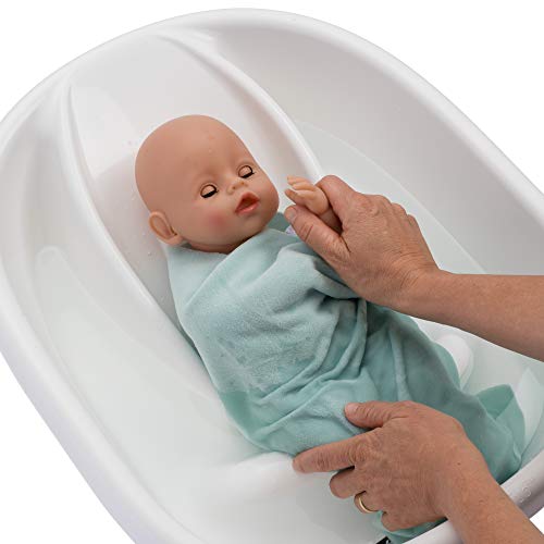 TurtleTub Baby - Infant Swaddle Bathtub for home use (this model is not for hospital use)