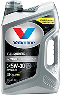 Valvoline Advanced Full Synthetic SAE 5W-30 Motor Oil 5 QT