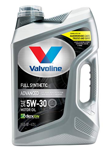 Valvoline Advanced Full Synthetic SAE 5W-30 Motor Oil 5 QT