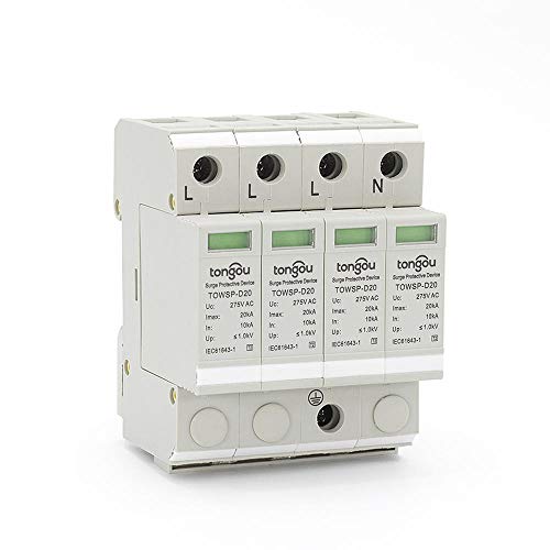 Miniature-Circuit-Breakers 3p N 4p 10ka~20ka D~275vac House Surge Protector Protection Low-Voltage Lightning Arrester