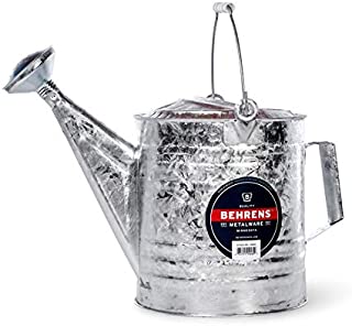 Behrens 210 2-1/2-Gallon Steel Watering Can, Silver