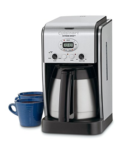 Cuisinart DCC-2750 Extreme Brew 10-Cup Thermal Programmable Coffeemaker, Silver