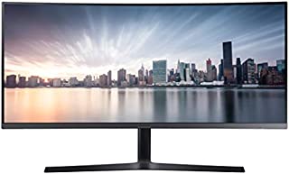 Samsung Business CH890 Series 34 inch WQHD 3440x1440 Ultrawide Curved Desktop Monitor for Business, 100 Hz, USB-C, HDMI, DP, 3 Year Warranty (LC34H890WGNXGO), Black/Titanium