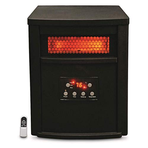 Lifesmart 8-Element Infrared Electric Portable Heater with Remote Control