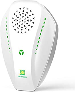 Neatmaster Ultrasonic Pest Repeller Electronic Plug in Indoor Pest Repellent, Pest Control for Mice, Mosquito, Ant, Spider, Bug, Roach, Human and Pet Safe (White)