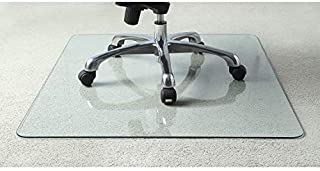 Lorell Tempered Glass Chair Mat, 36