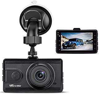 Dash Cam 1080P FHD Car Dash Camera 3 inch Dashboard Camera with Night Vision, 170°Wide Angle, Parking Monitor, Loop Recording