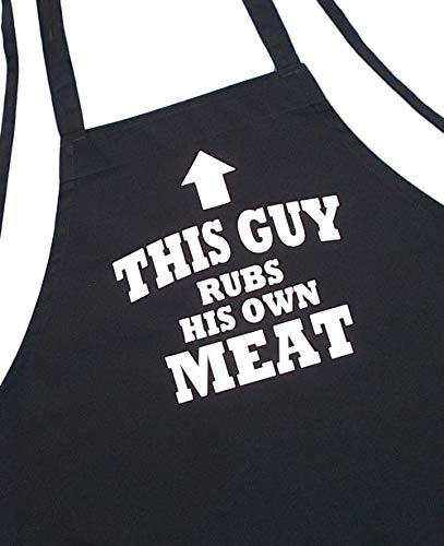 BBQ Apron This Guy Rubs His Own Meat