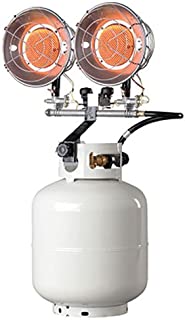 Mr. Heater, MH30T Double Tank Top Outdoor Propane Heater (Propane Cylinder not Included)