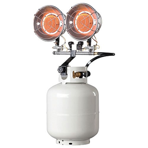 Mr. Heater, MH30T Double Tank Top Outdoor Propane Heater (Propane Cylinder not Included)