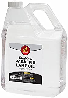 1 Gallon Paraffin Lamp Oil - Clear Smokeless, Odorless, Clean Burning Fuel for Indoor and Outdoor Use - Shabbos Lamp Oil, by Ner Mitzvah