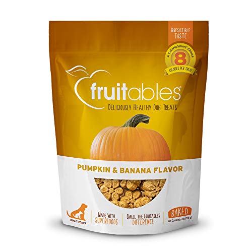 Fruitables Dog Treats Pumpkin & Banana Flavor, 7 oz