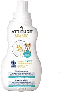 ATTITUDE Sensitive Skin, Hypoallergenic Baby Laundry Detergent