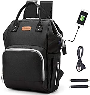 Diaper Bag Backpack, hopopower