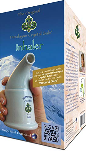 Original Himalayan Crystal Salt Inhaler for Bronchial and Lung Health