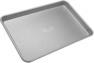 USA Pan Bakeware Half Sheet Pan, Warp Resistant Nonstick Baking Pan, Made in the USA from Aluminized Steel