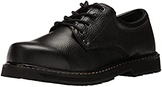 Dr. Scholl's Shoes Men's Harrington II Work Shoe, Black, 9.5 W US