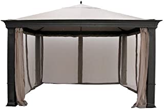 Garden Winds Tiverton (Series 3) Gazebo Replacement Canopy - Riplock 350