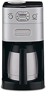 Cuisinart DGB-650BC Grind-and-Brew Thermal 10-Cup Automatic Coffeemaker, Brushed Metal