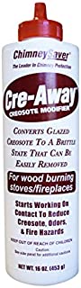 ChimneySaver Cre-Away Creosote Modifier (16 Oz Squeeze Bottle) - The Original Creosote Remover for Chimneys, Wood Stove Cleaner, Wood Burning Fireplace