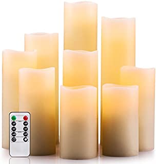 Enpornk Flameless Candles Battery Operated Candles 4