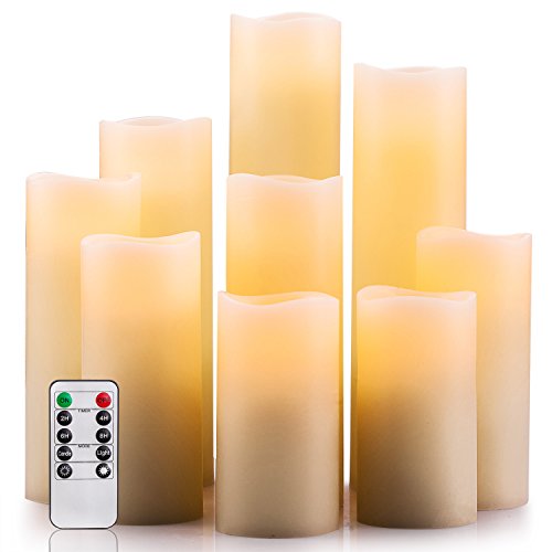 Enpornk Flameless Candles Battery Operated Candles 4