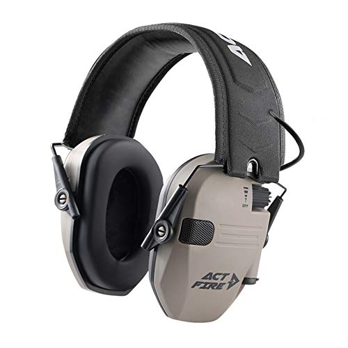 Shooting Earmuffs, Electronic Shooting Hearing Ear Protection for Gun Range