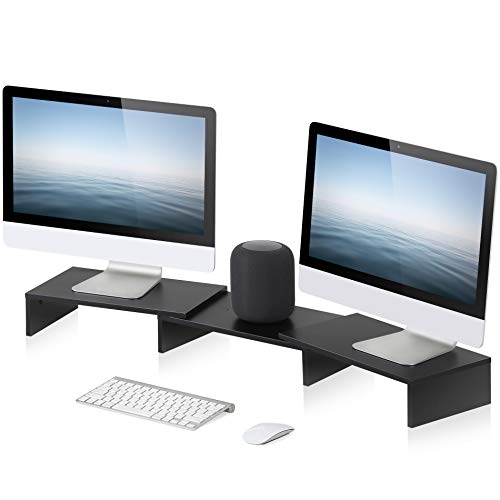 FITUEYES 3 Shelf Monitor Stand Riser