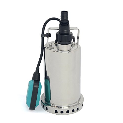 XtremepowerUS 1.0HP Submersible Pump Electric Pump Garden Sewage Pump Sump Pump Float Switch