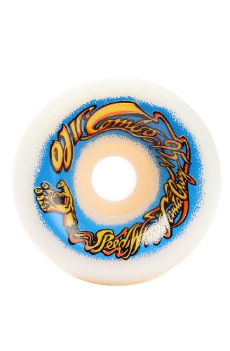 OJ II Elite Combos Skateboard Wheels, White, 60mm, 95a