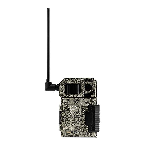 SPYPOINT LINK-MICRO-LTE-V Cellular Trail Camera 4 LED Infrared Flash Game Camera with 80-foot Detection and Flash Range LTE-Capable Cellular Trail Camera 10MP 0.5-second Trigger Speed Hunting Camera