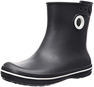 crocs Women's Jaunt Shorty Boot, Black, 8 W US