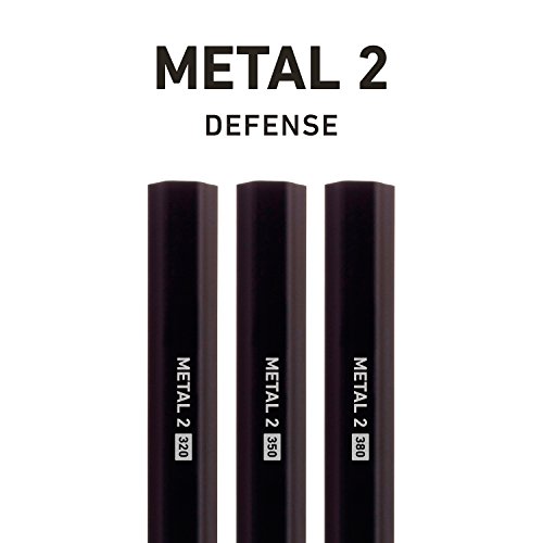 StringKing Metal 2 350 Defense Lacrosse Shaft (Black)
