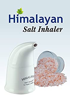 Himalayan Pink Salt Inhaler & 180g Pink Salt - All-Natural Respiratory Aid from Select Health & Wellness